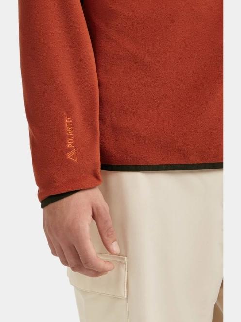 pulover polar pt. barbati O'Neill FWC'Cruz Triple Polartec Fleece portocaliu 6