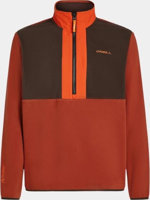 pulover polar pt. barbati O'Neill FWC'Cruz Triple Polartec Fleece portocaliu 7
