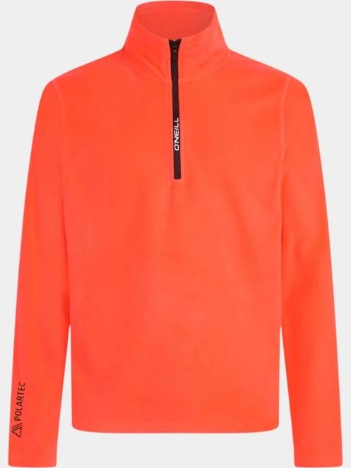 pulover polar pt. barbati O'Neill FWC'Cruz Jack's Polartec HZ Fleece portocaliu 7