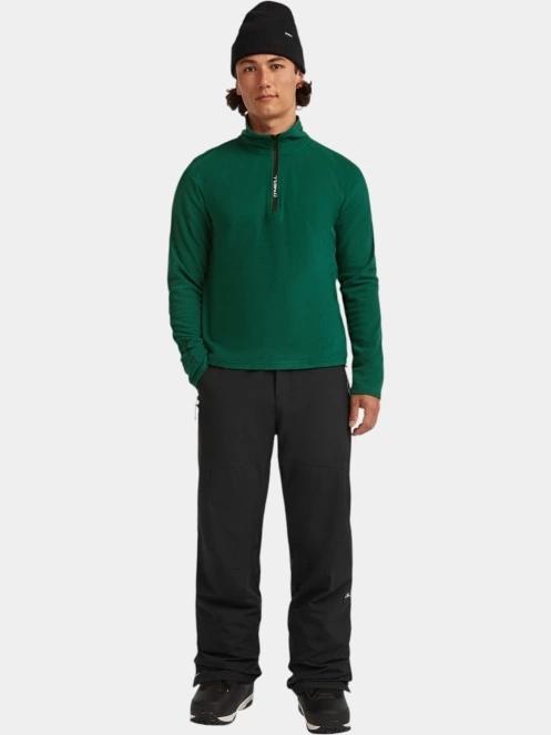 pulover polar pt. barbati O'Neill FWC'Cruz Jack's Polartec HZ Fleece verde inchis 5
