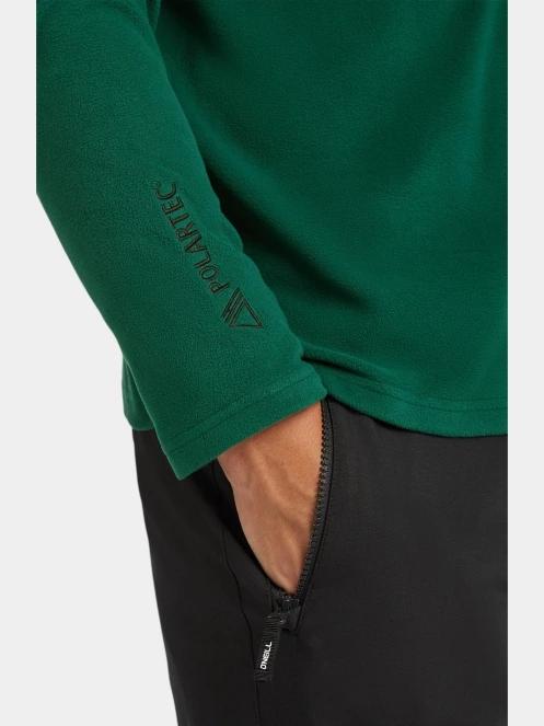 pulover polar pt. barbati O'Neill FWC'Cruz Jack's Polartec HZ Fleece verde inchis 6