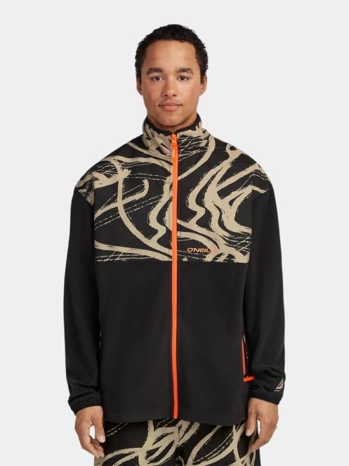 pulover polar pt. barbati O'Neill Fwc'Play Polartec Fz Hyperfleece negru 2