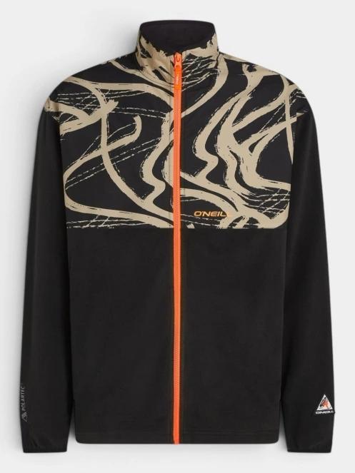 pulover polar pt. barbati O'Neill Fwc'Play Polartec Fz Hyperfleece negru 7