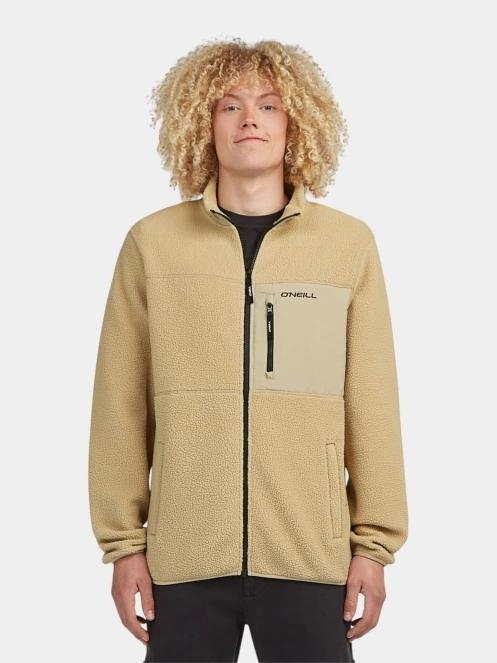 pulover polar pt. barbati O'Neill O'Neill Must-Have High Pile Fz Fleece nisip 2