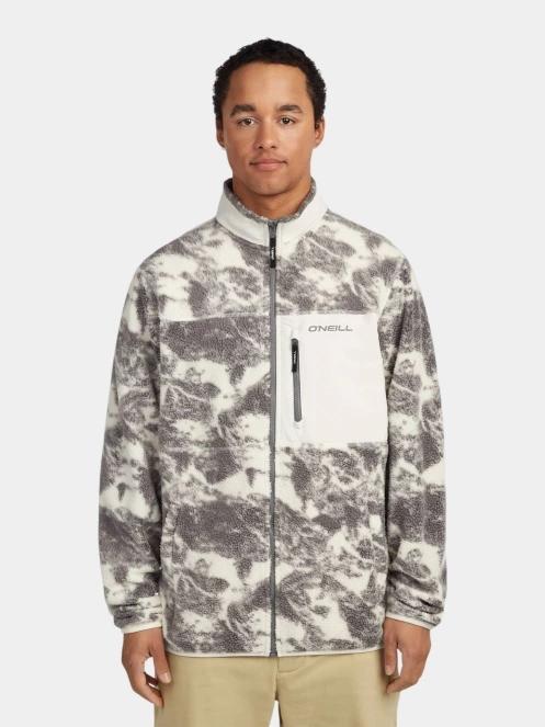 pulover polar pt. barbati O'Neill O'Neill Must-Have High Pile Fz Fleece gri 2