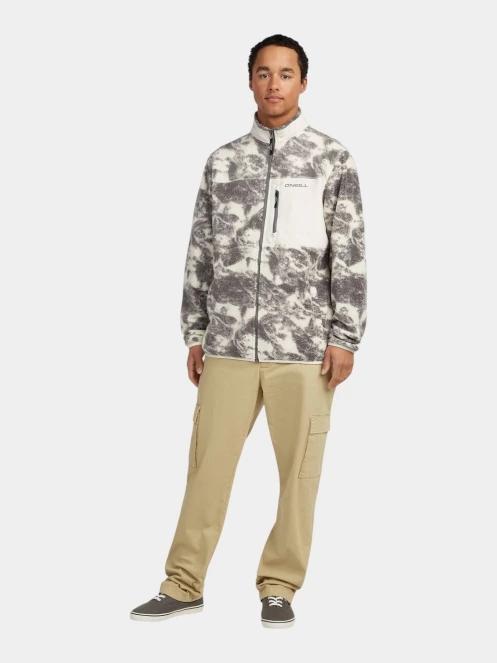 pulover polar pt. barbati O'Neill O'Neill Must-Have High Pile Fz Fleece gri 5