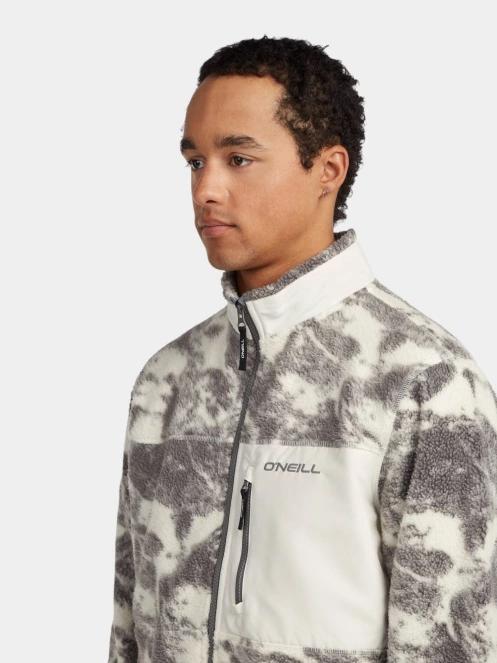 pulover polar pt. barbati O'Neill O'Neill Must-Have High Pile Fz Fleece gri 6
