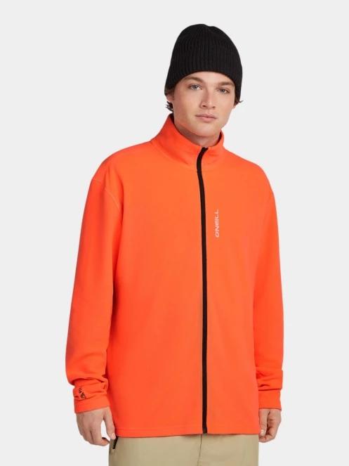 pulover polar pt. barbati O'Neill Fwc'Cruz Jack'S Polartec Fz Fleece portocaliu 2