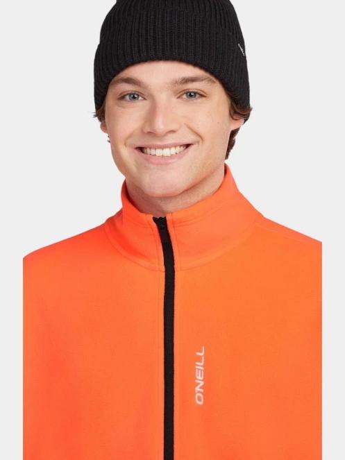 pulover polar pt. barbati O'Neill Fwc'Cruz Jack'S Polartec Fz Fleece portocaliu 6