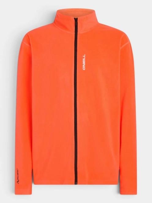pulover polar pt. barbati O'Neill Fwc'Cruz Jack'S Polartec Fz Fleece portocaliu 7