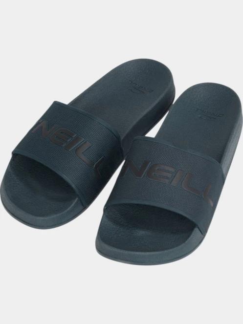 papuci pt. barbati O'Neill O'Neill Logo Slides albastru inchis 2