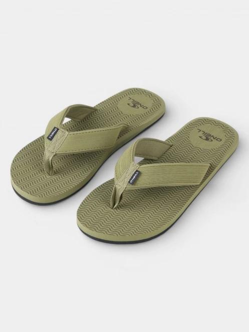 papuci flip flop pt. barbati O'Neill Koosh Sandals verde 4