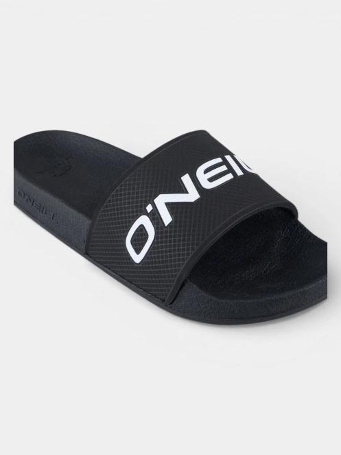 papuci pt. barbati O'Neill O'Neill Logo Slides negru 2