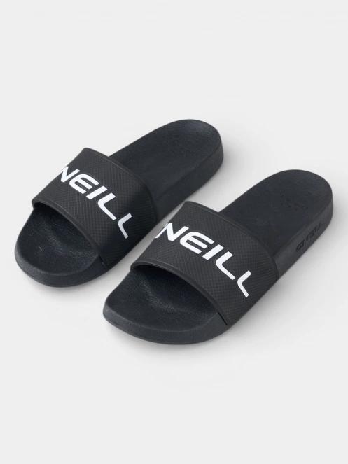 papuci pt. barbati O'Neill O'Neill Logo Slides negru 4