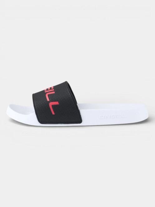 papuci pt. barbati O'Neill O'Neill Logo Slides alb 3