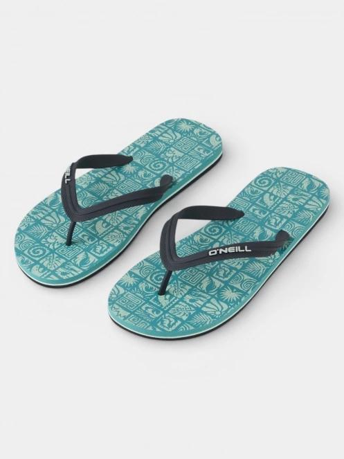 papuci flip flop pt. barbati O'Neill Profile Graphic Sandals albastru 4