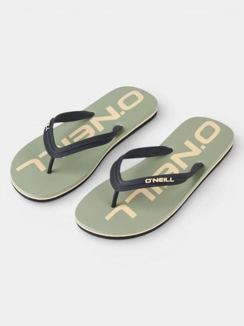 papuci flip flop pt. barbati O'Neill Profile Logo Sandals verde 4