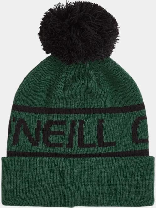 caciula cu mot O'Neill Powder Beanie verde inchis 2
