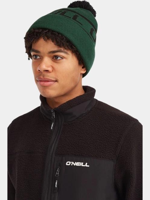 caciula cu mot O'Neill Powder Beanie verde inchis 5