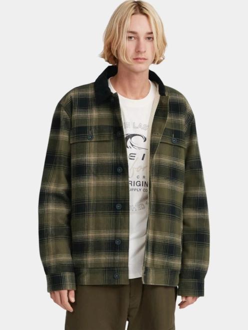 jacheta de primavara pt. barbati O'Neill O'Neill TRVLR Series Fleece Lined Jacket verde 2