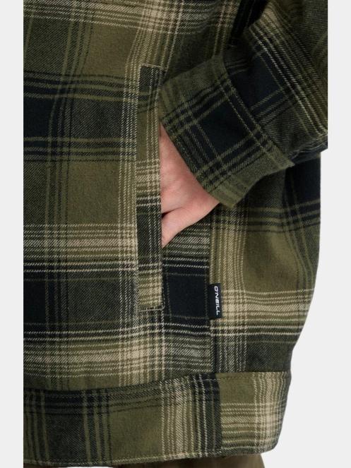 jacheta de primavara pt. barbati O'Neill O'Neill TRVLR Series Fleece Lined Jacket verde 6