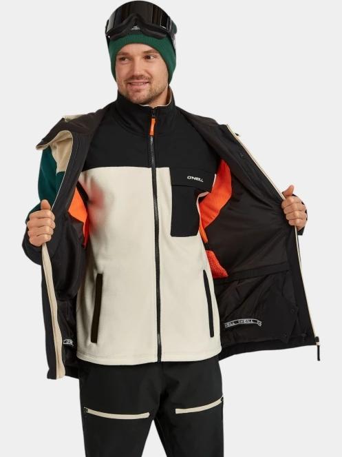 geaca de schi pt. barbati O'Neill FWC'Peak Fire Snow Jacket verde 6