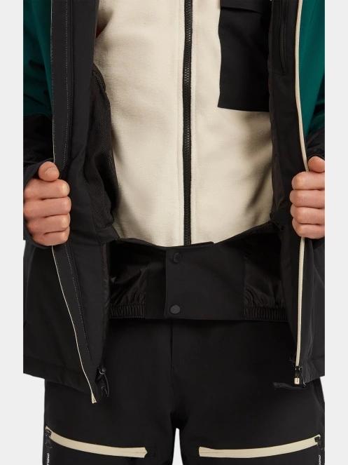 geaca de schi pt. barbati O'Neill FWC'Peak Fire Snow Jacket verde 7