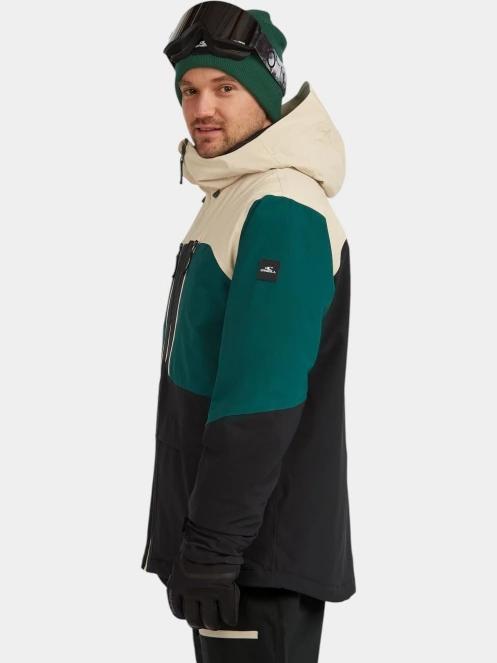 geaca de schi pt. barbati O'Neill FWC'Peak Fire Snow Jacket verde 8