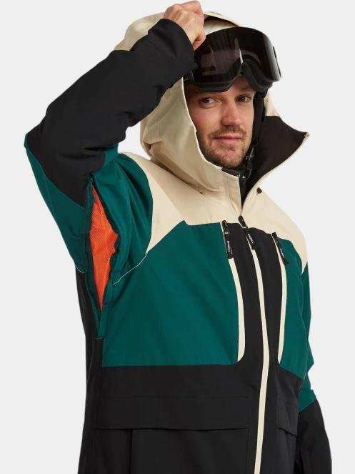 geaca de schi pt. barbati O'Neill FWC'Peak Fire Snow Jacket verde 9