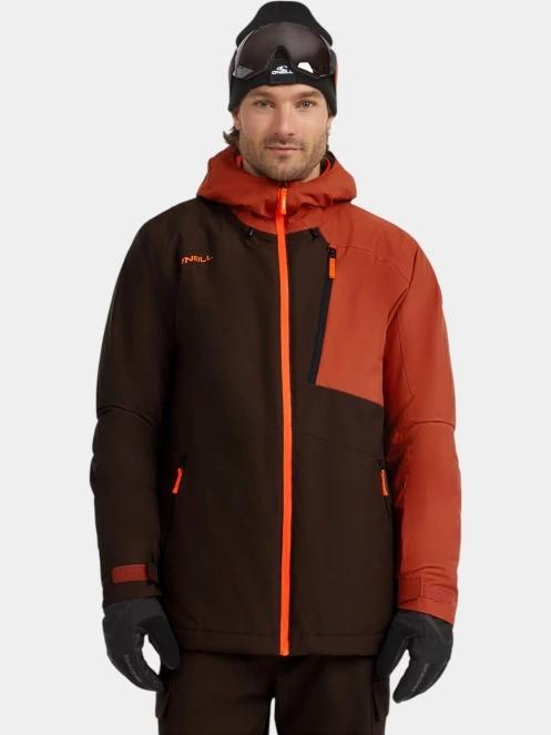 geaca de schi pt. barbati O'Neill FWC'Cruz Block Snow Jacket maro 2