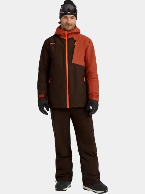 geaca de schi pt. barbati O'Neill FWC'Cruz Block Snow Jacket maro 5