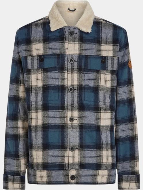 jacheta camasa pt. barbati O'Neill O'riginals Fleece Lined Jacket albastru 8
