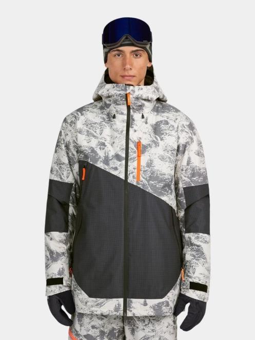 geaca de schi pt. barbati O'Neill Fwc'Peak Fire Snow Jacket gri 2