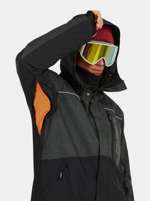 geaca de schi pt. barbati O'Neill Fwc'Cruz Melange Snow Jacket negru 6