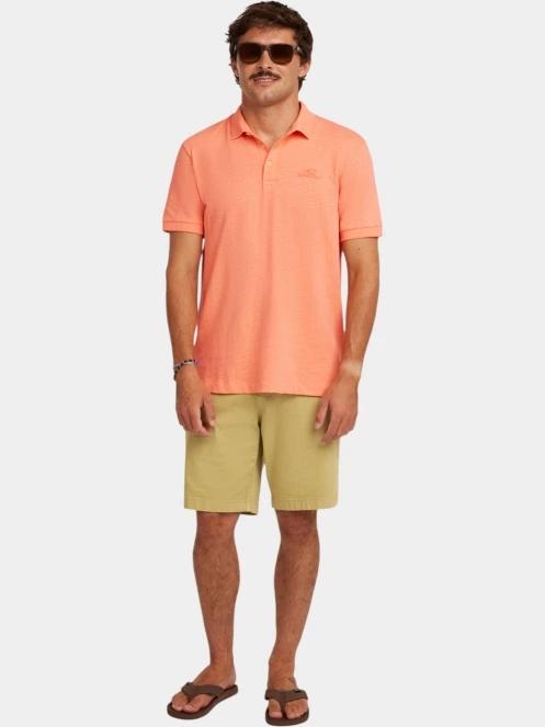 tricou cu guler pt. barbati O'Neill O'Neill Slub Polo portocaliu 4
