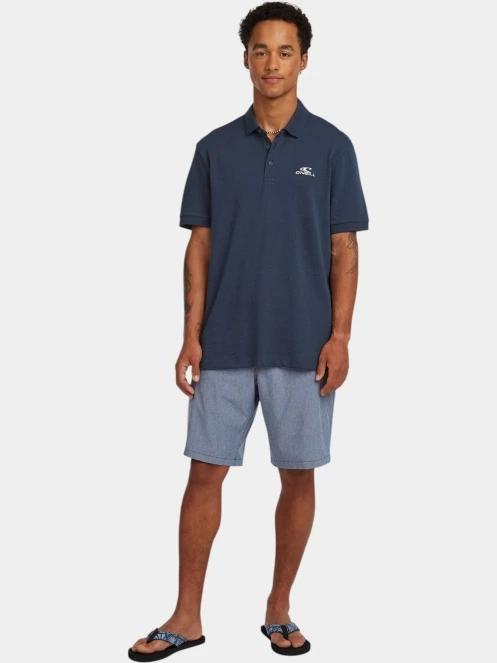 tricou cu guler pt. barbati O'Neill O'Neill Slub Polo albastru inchis 4