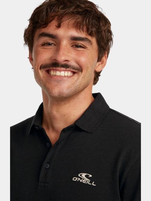 tricou cu guler pt. barbati O'Neill O'Neill Slub Polo negru 5