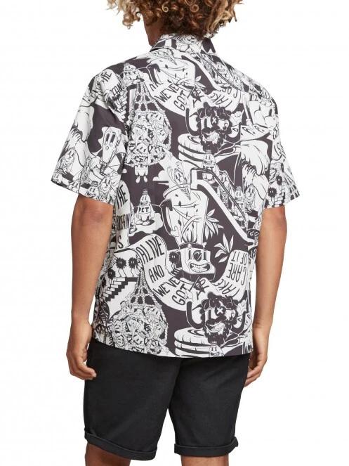 camasa cu maneci scurte pt. barbati O'Neill Outdoor Shirt negru 3