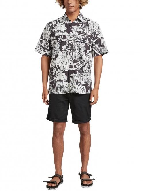camasa cu maneci scurte pt. barbati O'Neill Outdoor Shirt negru 5