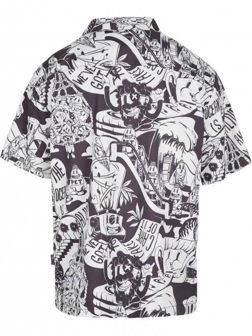 camasa cu maneci scurte pt. barbati O'Neill Outdoor Shirt negru 7