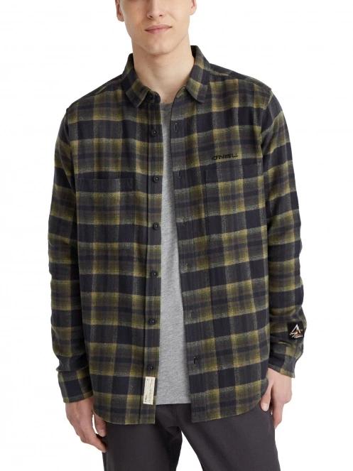 camasa cu maneci lungi pt. barbati O'Neill O'Neill Trvlr Series Flannel Check Shirt albastru inchis 2