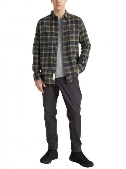 camasa cu maneci lungi pt. barbati O'Neill O'Neill Trvlr Series Flannel Check Shirt albastru inchis 4