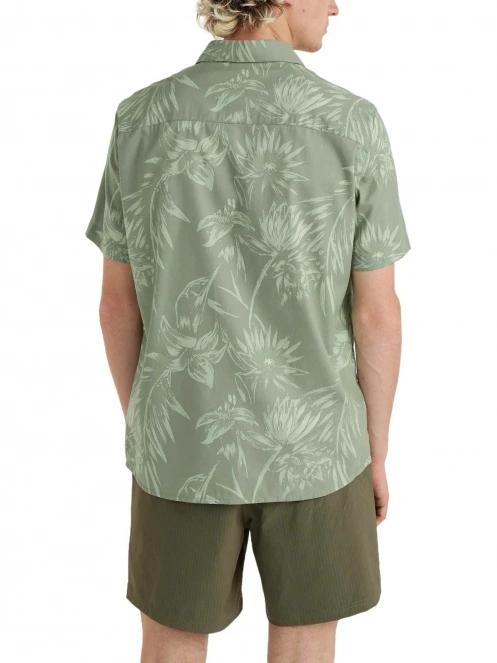 camasa cu maneci scurte pt. barbati O'Neill Mix & Match Floral Shirt verde 3