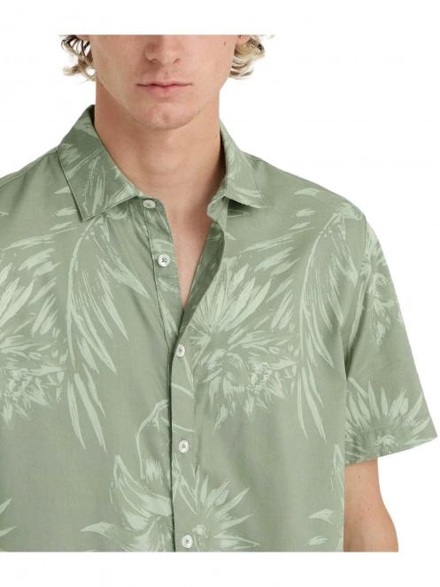camasa cu maneci scurte pt. barbati O'Neill Mix & Match Floral Shirt verde 5