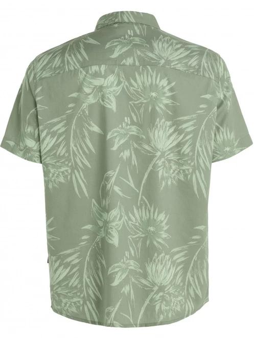 camasa cu maneci scurte pt. barbati O'Neill Mix & Match Floral Shirt verde 8