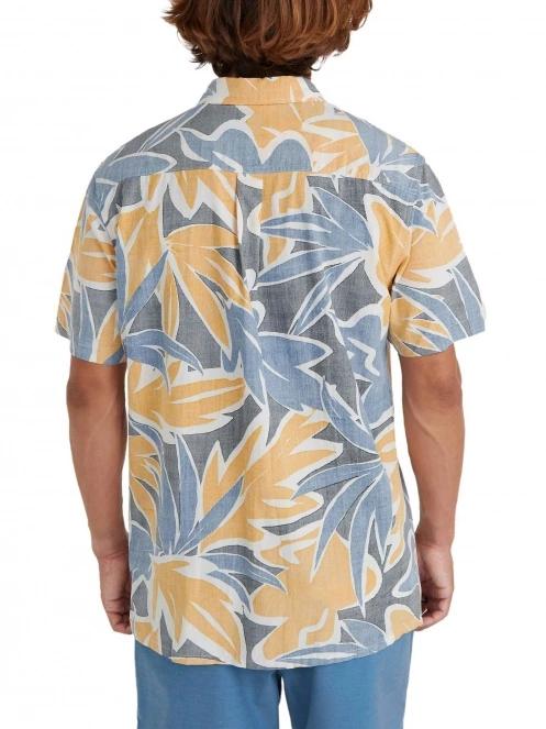camasa cu maneci scurte pt. barbati O'Neill Og Eco S/Slv Standard Seafoam Shirt albastru 3