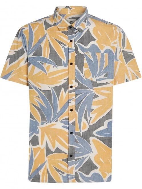 camasa cu maneci scurte pt. barbati O'Neill Og Eco S/Slv Standard Seafoam Shirt albastru 7