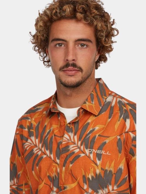 camasa cu maneci scurte pt. barbati O'Neill O'Neill Print Shirt portocaliu 5
