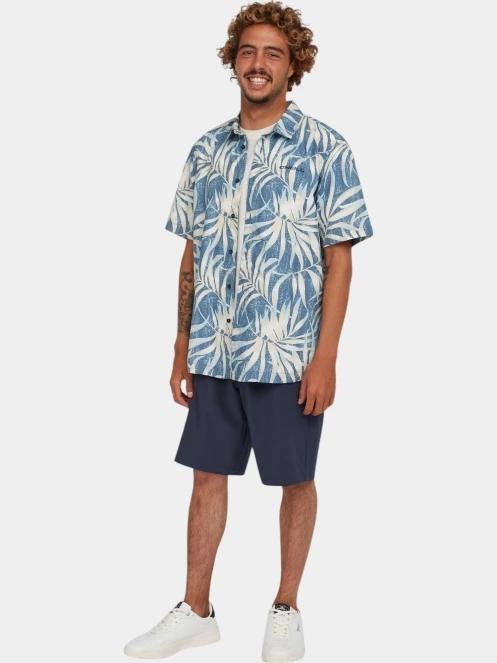 camasa cu maneci scurte pt. barbati O'Neill O'Neill Print Shirt albastru 4