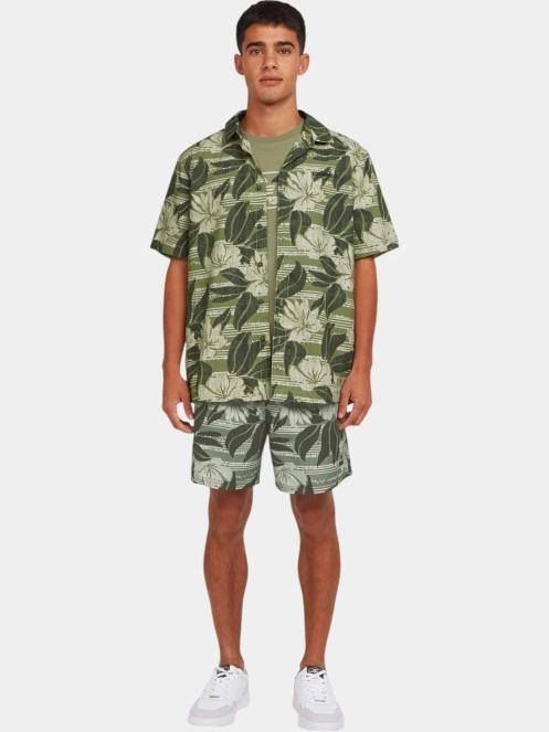 camasa cu maneci scurte pt. barbati O'Neill O'Neill Print Shirt verde 4